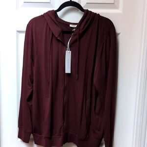 Terrera Wine Coloured Hoodie
